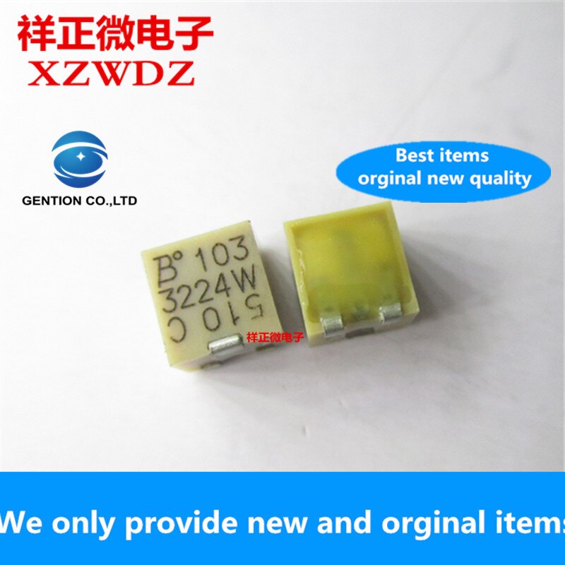10pcs 100%  ǰ   3224W-1-203E   20K Ƽ  ġ 
